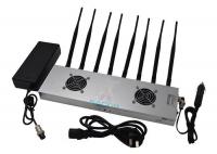 China 2G 3G 4G WiFi High Power Signal Jammer High Frequency With 8 Omni Directional Antennas factory