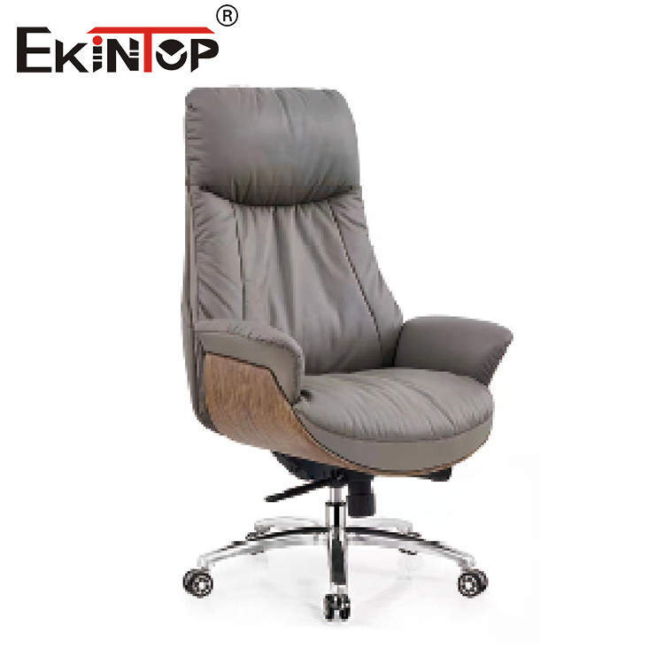 China Adjustable height Contemporary Leather Chair For Executive Office Furniture factory