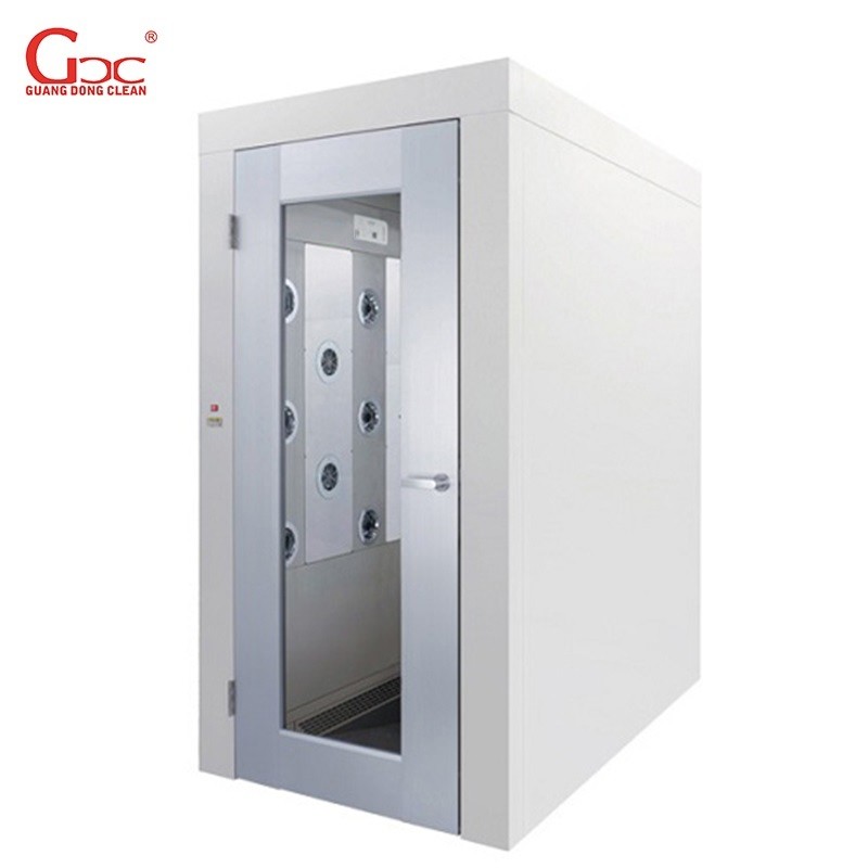 Quality CE Standard Stainless Steel 1 Person Cleanroom Air Shower Tunnel for sale