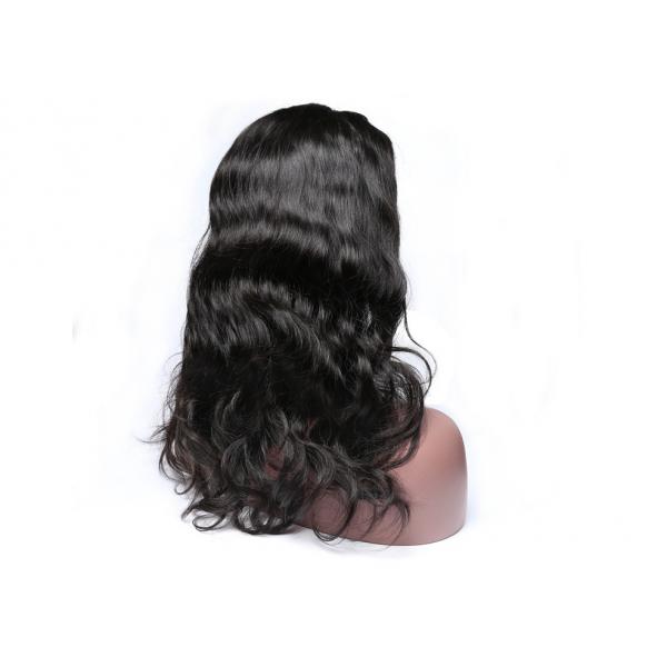 Quality Body Wave Pre Plucked Full Lace Human Hair Wig Grade 8A Resilient Long Lasting for sale