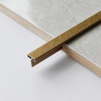 China 10mm Height 201 Stainless Steel Floor Edge Trim Strips ODM For Wall Decoration factory