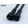 China 2 PIN 3 PIN Waterproof Cable Connector Male Female Extension Cable Connector factory
