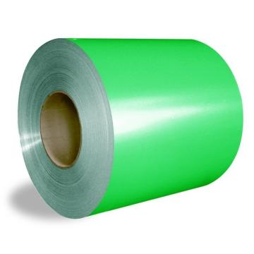 Quality Green 600mm Prepainted Galvalume Steel DX51D Colour Coated Sheet Coil for sale