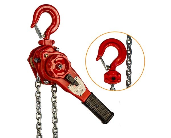 China Rotary 1/2 Ton Chain Fall Lever Block Chain Industrial Lifting JTVGP factory
