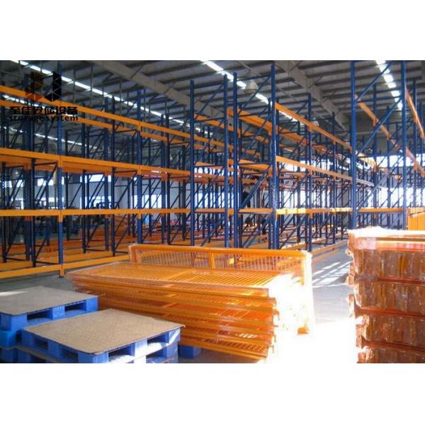 Quality Power Coated Heavy Duty Storage Rack Custom Industrial Warehouse Pallet Racking for sale