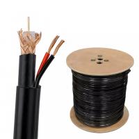 China RG59 B/U 2C 0.75 Common Outdoor CCTV cable siamese rg59 rg6 coaxial cable factory