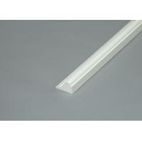 China Uv-Proof 10ft PVC Foam Sheet , Base Cap White Vinyl PVC Mouldings For Home factory
