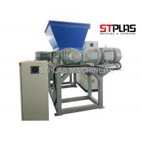 Quality Waste Film Plastic Shredder Machine , Double Roller Plastic Recycling Crusher for sale