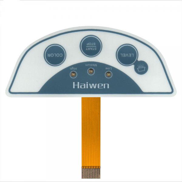 Quality Flexible FPC Capacitive Membrane Switch Graphic Overlay Embedded LED for sale