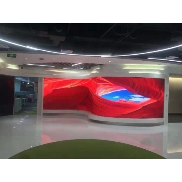 Quality HD Advertising Indoor LED Display Screen Full Color 16bit Brightness for sale