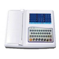 China 12 Channel Ecg Machine 7 Inch Electrocardiogram Equipment With Full Keyboard factory