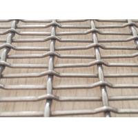 Quality Crimp Decorative Plain Weave Metal Mesh SS316 Antacid With Solid Structure for sale