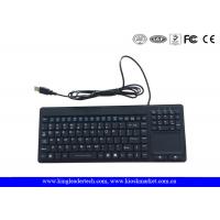 China Medical Silicone Keyboard With Touchpad And Numeric Keypad In USB Interface factory