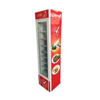 China 105L Upright Freezer/Vertical Refrigerator Glass Door ETL ISO RoHS CE approved SD105B for sale