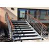 China CE Stainless Steel Balustrade Systems Porch Stair Railing End Cap House Railing factory