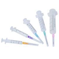 China Plastic 5ml Luer Slip Syringe 2 Part Syringes And Needles factory
