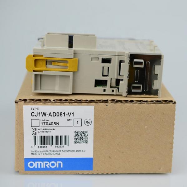 Quality Industrial Omron PLC CJ1W Controller Analog Input Units CJ1W-AD081-V1 for sale