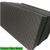 China 3K Carbon Fiber Rods And Tubes , Matte Type Carbon Fiber Board Sheet factory