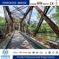 China Permanent Steel Girder Railway Bridge Custom Single Lane For Ferry factory