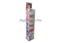 China Impact Graphics Cardboard Candy Display Lightweight With Four Shelves factory