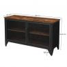 China TV Cabinet with Steel Doors and Cabinet, Modern Particleboard TV Stand, TV Stand Furniture, LSC051B01 factory