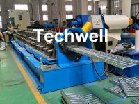 China 90mm Shaft Diameter Cable Tray Roll Forming Machine With 3.0kw Servo Feeding Device factory