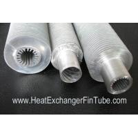 Quality B338 Gr. 2 SMLS Titanium Tube , 1.245mmWT Extruded Spiral Aluminum Fin Tube for sale