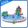 China Big Inflatable Pool Water Park , Water Playground , New overground Inflatable Water Park factory