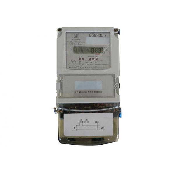 Quality LoRaWAN Two Phase Three Wires Digital Energy Meter AntiTamper With LCD Display for sale