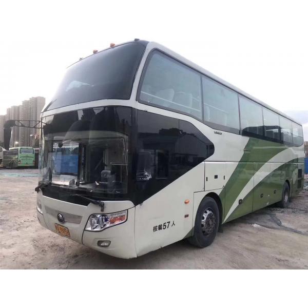Quality Used 55 Seats Manual Yutong City Bus 12m Length Euro III Emission for sale