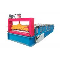 Quality PPGI Color Steel Roll Forming Machine , Corrugated Roof Sheet Machine With for sale