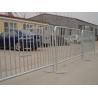 China Welding / Punched Cross Feet / Bridge Feet Crowd Control Barriers 1100mm*2200mm factory