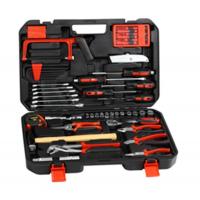China 83 pcs professional tool set,with ratchet handle ,spark plug socket ,combination wrench . factory