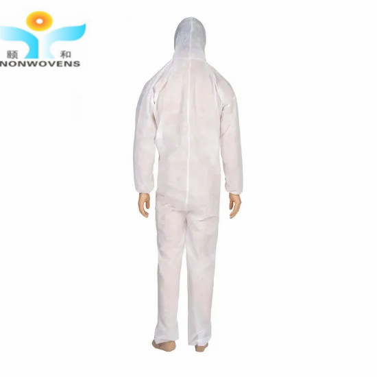 Quality Protective Coveralls Suit Sms Isolating Disposable Protective Coverall Clothing for sale