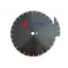 China 12 Inch  Laser Welded Diamond Saw Blade  1 Inch Arbor  To Cut Asphalt 700mm 750mm factory