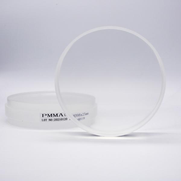Quality Open Dental Clear PMMA Disc Implant Material For Dental Labratory for sale