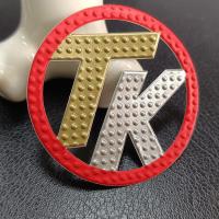 China Custom Design Embossed Sticker 3d TPU Heat Transfer Label Logo Iron On Garment factory