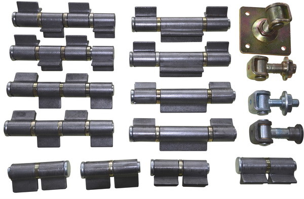 China welding hinge heavy duty, kinds of iron gate hinge, material: steel, finishing:self color or zinc plating for sale