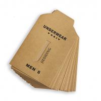 China Custom Printed Kraft Flat Paper Pouch Envelopes Bags Clothing Window Package factory