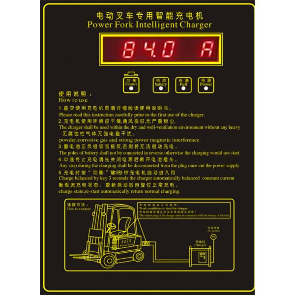 Quality 80V 65A Multifunctional Forklift Lithium Ion Battery Chargers With Timer Control for sale