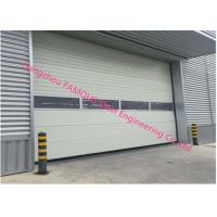 China PU Foaming Automatic Handle Industrial Garage Doors EPS Sandwich Panel Sliding Door For Workshop factory