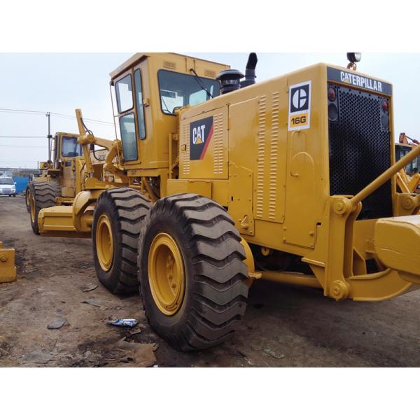 Quality Ripper Available Old Cat Motor Graders 16G  New Paint CAT 3406 Engine 250HP Power for sale