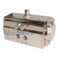 Quality Nickle Plated Quarter Turn Pneumatic Actuator , Rotary Air Actuator Anticorrosiv for sale