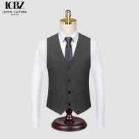 China Brothers' Wedding Attire Korean Style Suits Vests and Formal Suits with Velour Fabric factory