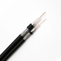 Quality Flexible 75ohm RG6 1.02mm Coaxial Power Cable For Monitoring System for sale