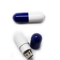 China Pharmacy Promotion Pill Shaped Plastic USB Flash Drive, 1GB 2GB 4GB Novelty USB Flash for sale
