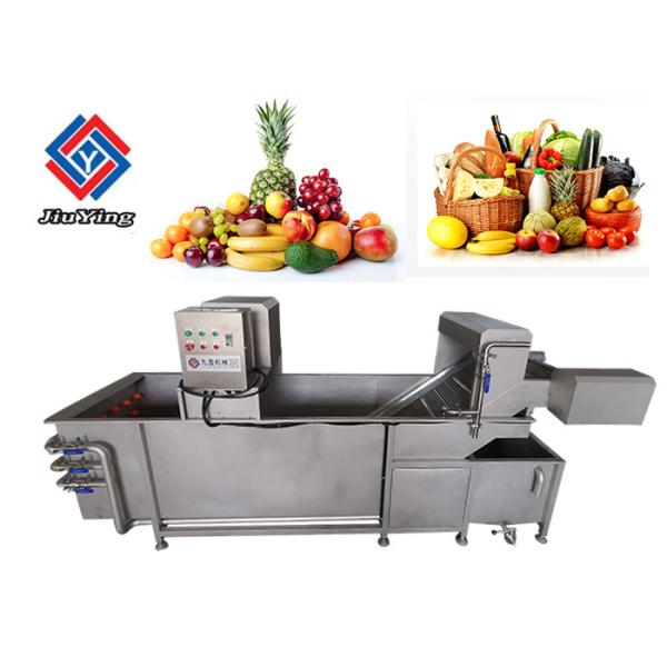 Quality Fruit And Vegetable Bubble Cleaning Machine , Chinese Cabbage Washing Machine for sale