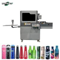 Quality Double-Station Cylinder UV Printer Metal Cans Thermos Cup Bottle Glass UV for sale