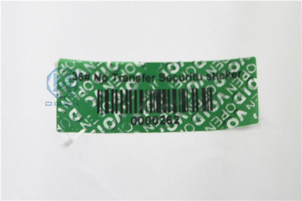 Quality Multi Colors Printing Self Adhesive Security Labels For Many Printer for sale