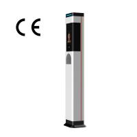 China 3D Camera Face Recognition Screening Time Attendance System Thermal Scanner Hand Sanitizer Dispenser Kiosk for sale